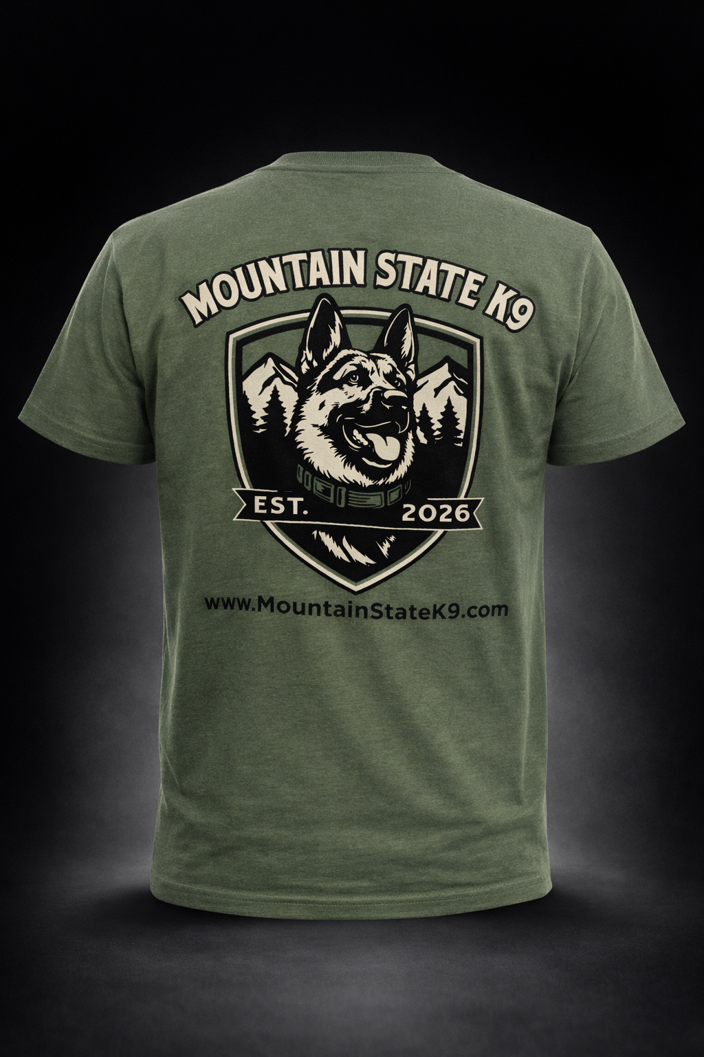 Mountain State K9 Classic Tee